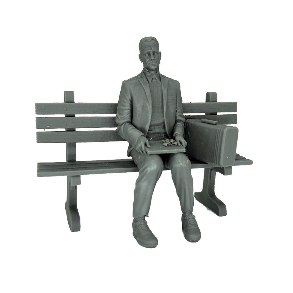 Miniature Statue Unpainted Resin Model Kit 1:24 Model Kit Plastic