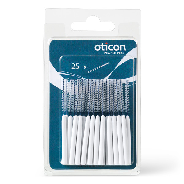 Oticon Hearing Aid Wax Brush Cleaning Tool (25 Pack) **USA S