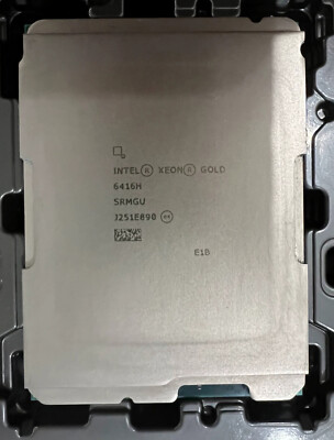 Intel Xeon Gold 6416H TDP-165W LGA-4677 18Core 36Threads 2.2GHz~4.2GHz Processor