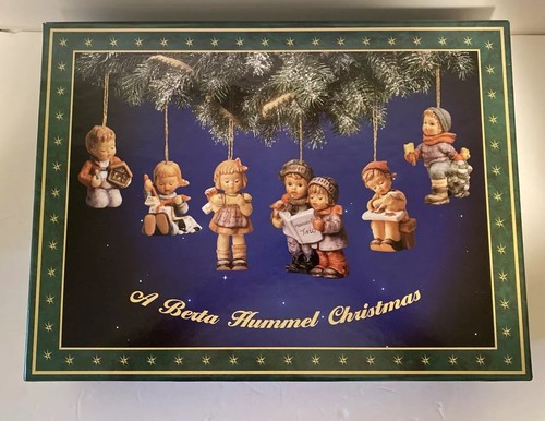 A Berta Hummel Christmas 36pc Set W Box Studio Hummel Goebel Xmas Ornament 1998