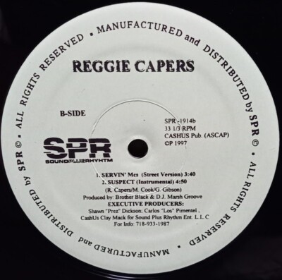Reggie Capers / Suspect 12