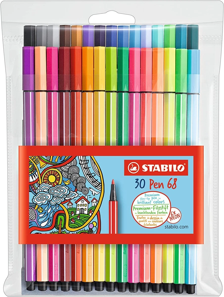  Stabilo Pen 68 Marker - 1.0 mm - Umber