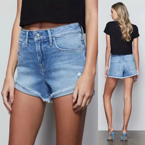Good american denim shorts on sale