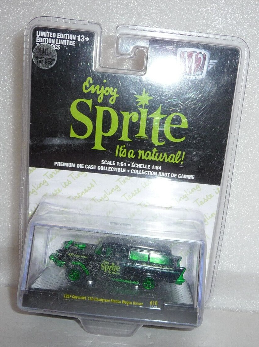 M2 Machines Sprite 1957Chevrolet 150 Delivery Wagon Gasser 1:64 Diecast Chase