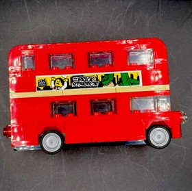 LEGO Creator London Double Deck bus #40220  118 pieces '211B Westminister' Used