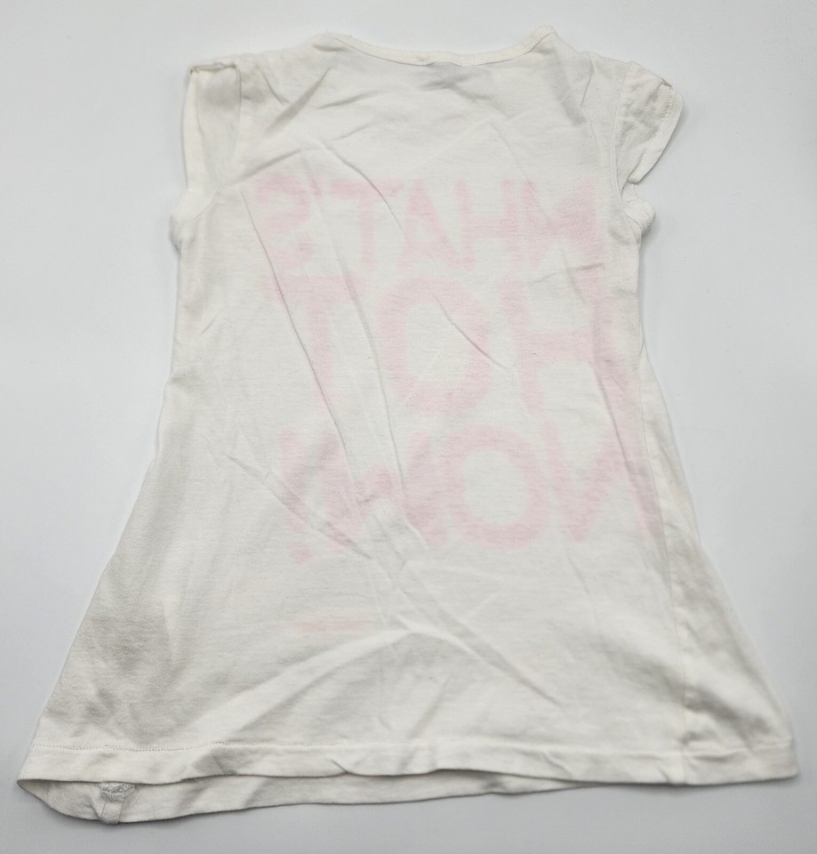 Miss Grant Girls’ 100 Cotton White TShirt Top Size 67 Years Pre