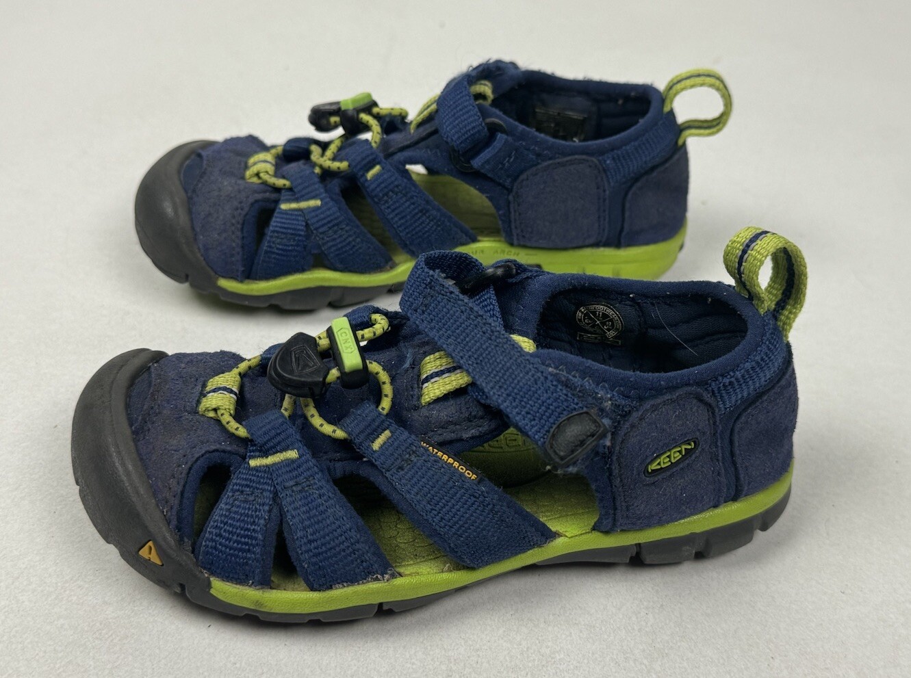 KEEN Sandali scarpe bambino appassionato 11 escursioni all'aperto passeggiate acqua blu campo marino