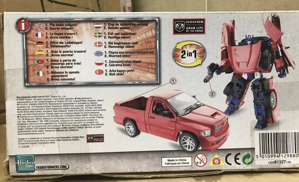 Transformers Alternators Robots in Dodge Ram SRT-10 Optimus Prime  - Image 3 of 3