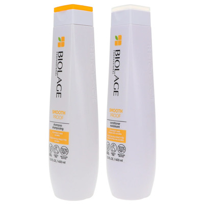 MATRIX BIOLAGE SMOOTH PROOF SHAMPOO & CONDITIONER SET 13.5 fl oz FREE SHIP