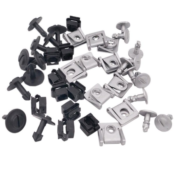 40-Teilig You.S Unterboden Motorschutz Clips FüR Audi A4 / Avant B5 B6 B7 B8-image
