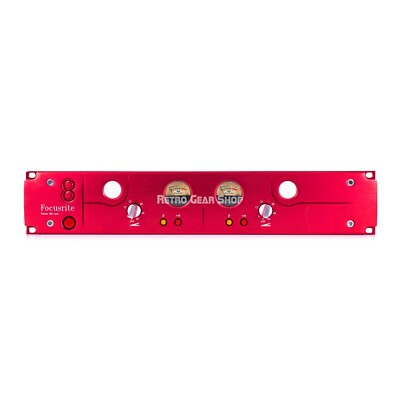 Focusrite Red 8 Stereo Dual Microphone Preamp Mic Pre Vintage | eBay