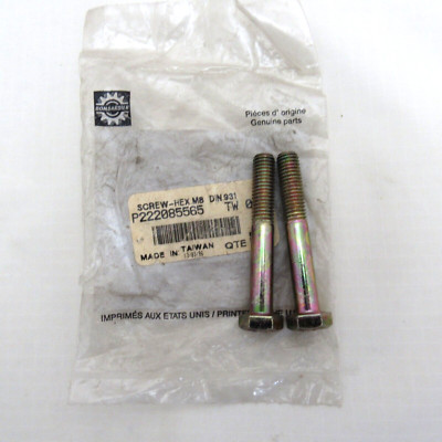 Ski Doo OEM Hexagon Hex Cap Screws Bolts 222085565 Set of 2 | eBay