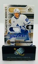 2022-23 SP Game Used Semyon Der-Arguchintsev RC #219 PW  Auto Gold /49 