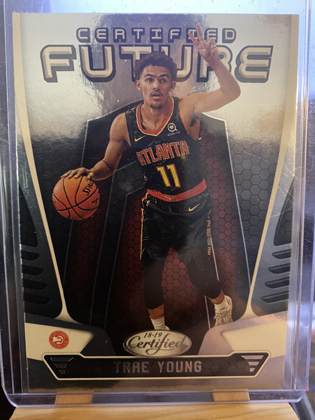 2018-19 Certified Future Trae Young #CF-5 Rookie Card-HAWKS