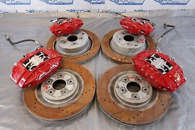 2017 INFINITI Q50 RED SPORT 400 AWD OEM AKEBONO BRAKE 2017 INFINITI Q50 RED SPORT 400 AWD OEM AKEBONO BRAKE