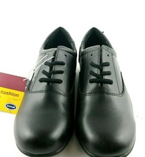 Dr. Scholl's Leather Black Comfort Cushion 11M Double Air Insoles USA Seller