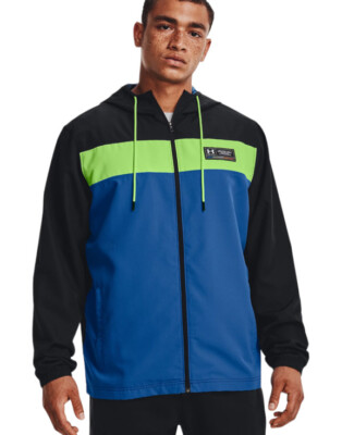 under Armour Men's UA Sportstyle Chroma Windbreaker Jacket Size Large (1370346)
