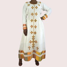 Ethiopian Dress, Habesha Kemis, Traditional Women's Clothes
