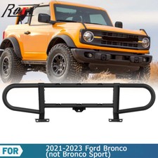 For 2021-2026 Ford Bronco Bumper Brush Grill Guard Off Road Textured Bull Bar