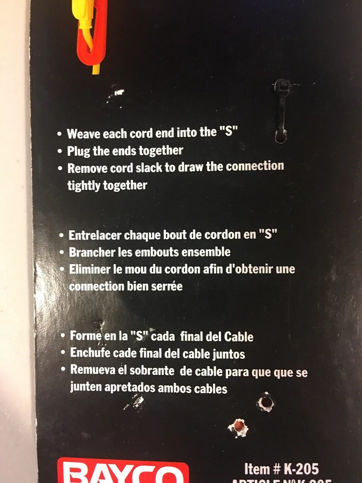 Bayco K-205 Kord Manager Cord Lock - Image 2 of 2