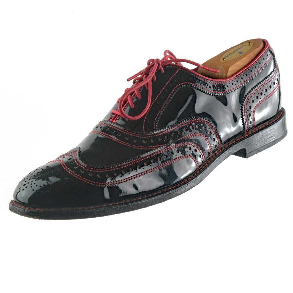 ALLEN EDMONDS Oxfords Dress Shoes Sz. 10.5 D Patent Leather  display picture 3