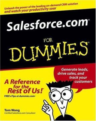 Salesforce.com For Dummies - 9780764579219, paperback, Thomas Wong