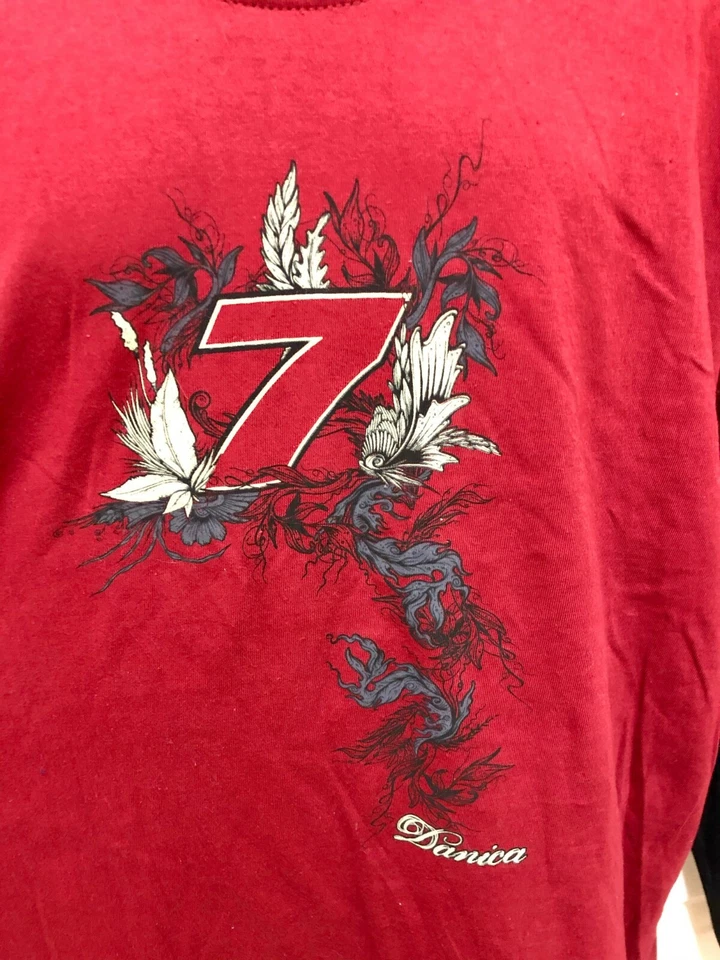 Mujer NASCAR DANICA PATRICK Go-Daddy Gráfico Manga Larga Talla 2XL NUEVO CON ETIQUETAS Foto 2 de 4