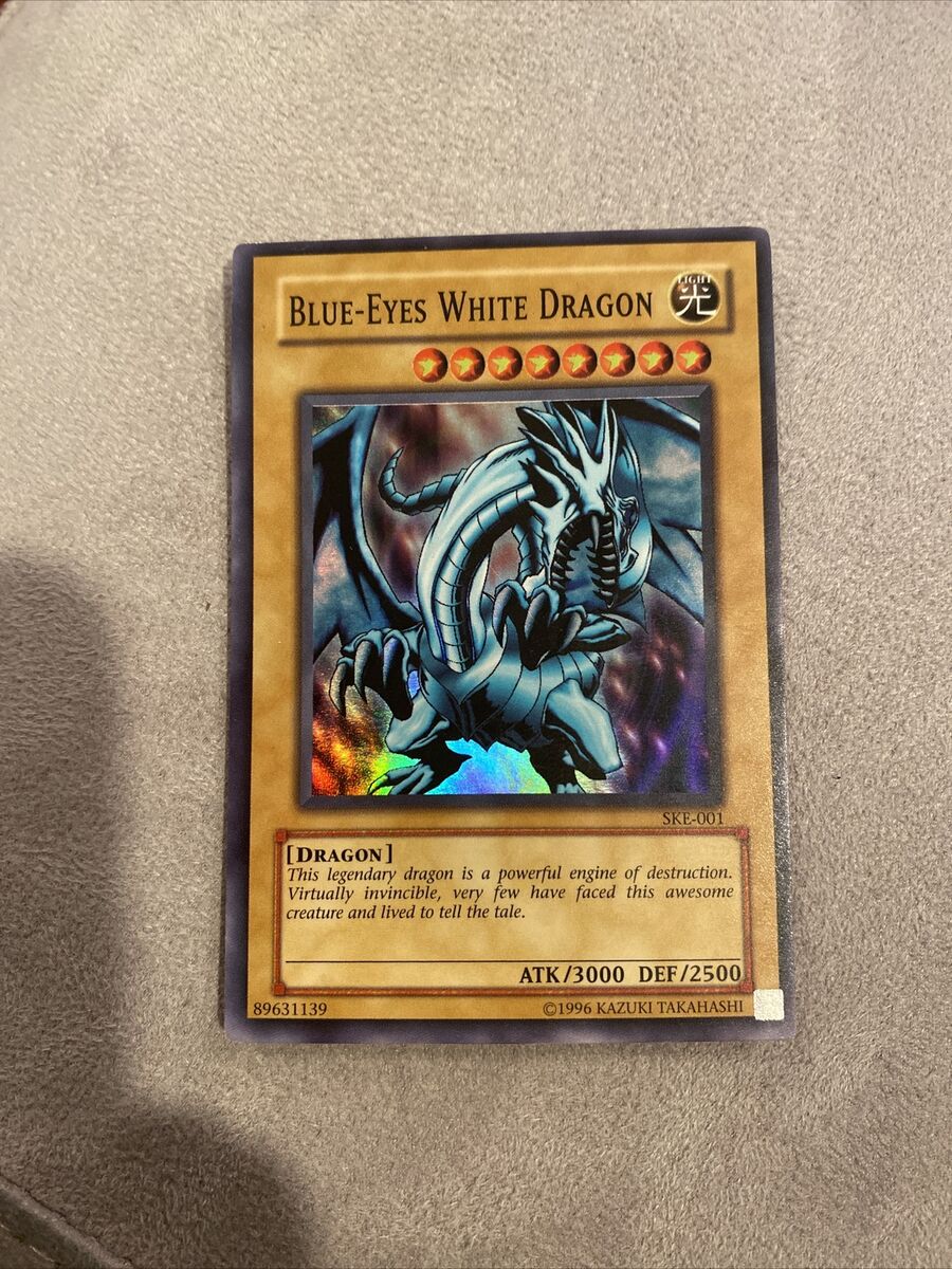 Yu-Gi-Oh! Blue-Eyes White Dragon - SKE-001, 89631139 ©1996 Yu-Gi-Oh! Blue-Eyes White Dragon - SKE-001, 89631139 ©1996