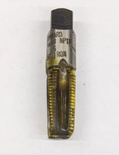 Kromhard 1/4"-18 NPTF Pipe Tap HSS G Nitride Treatment for Cast Iron 9/16 SH USA