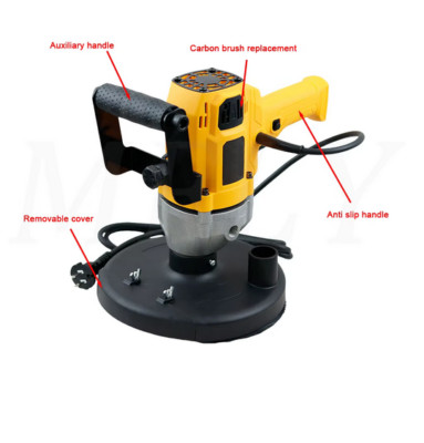 Concrete Grinder Cement Block Grinder Wall Planer Multi-Function Rough Grinder a