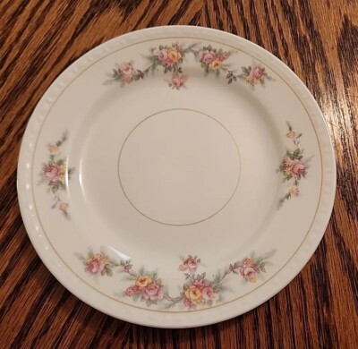 HOMER LAUGHLIN GEORGIAN EGGSHELL G3370 BREAD PLATE!  1947