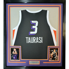 Framed Autographed/Signed Diana Taurasi 33x42 Phoenix Black Jersey JSA COA