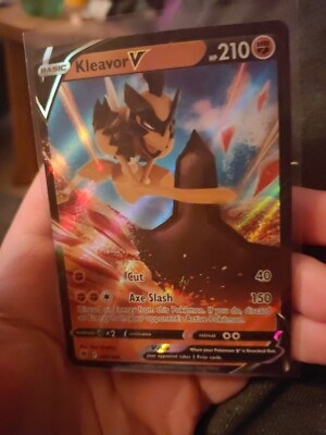Kleavor V 087/189 Astral Radiance Pokémon Pokemon Card English Near Mint