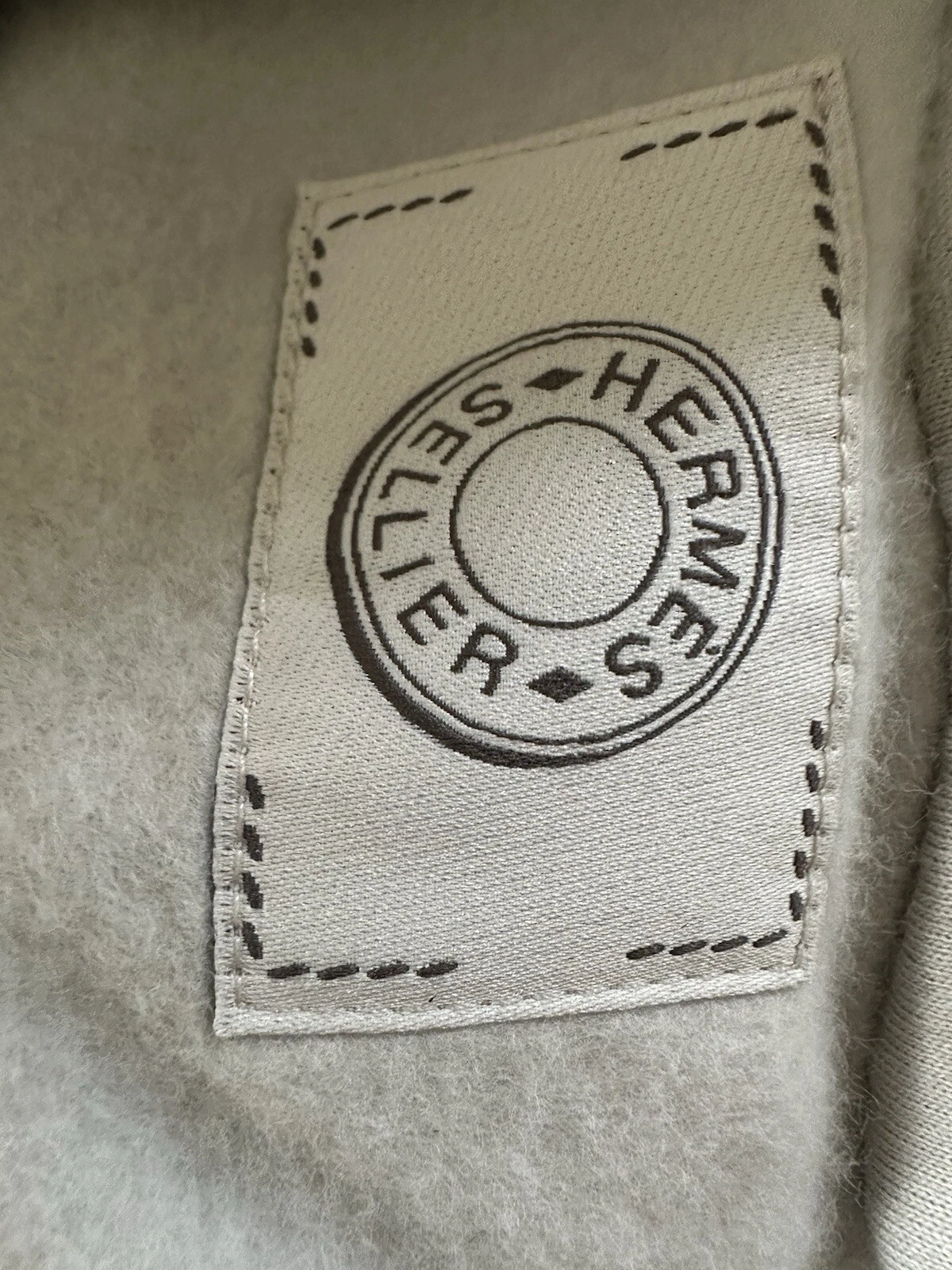 Felpa taglia L NUOVA con etichetta HERMÈS Gris Carrière Hermès Fit (1025€+ tasse)