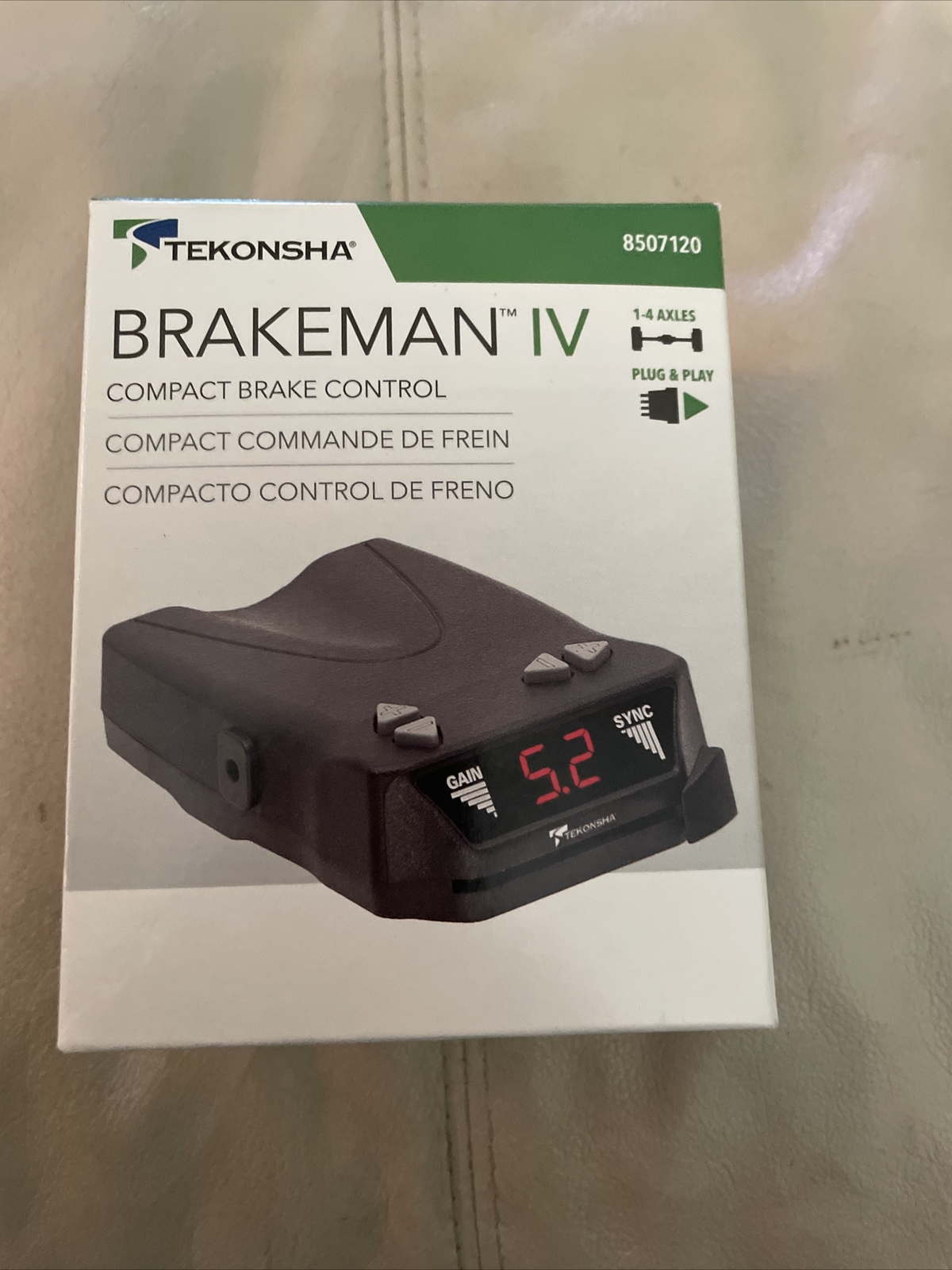 Tekonsha 8507120 Brakeman IV, TimeDelay Brake Controller for Trailers with 14, eBay
