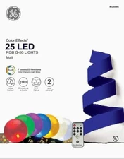 GE Color Effects 25-Count 24-ft Multi-Function Color Changing G-50 LED Lights