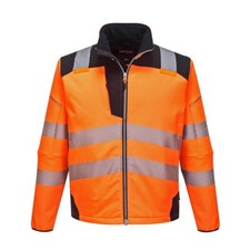 Contrast Two-Tone Hi-Vis Softshell Jacket | XS-6XL