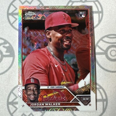 2023 Topps Chrome Logofractor Jordan Walker Variation SP Rookie