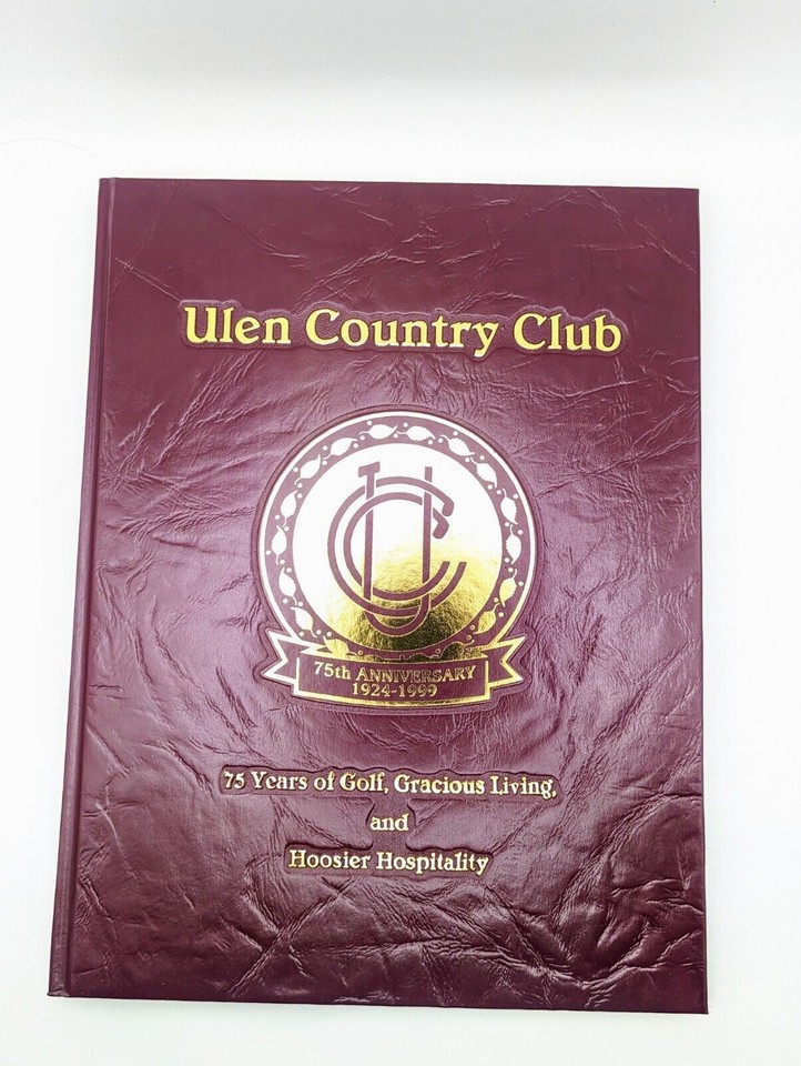 Ulen County Club Golf Course Lebanon Indiana IN Local History Old