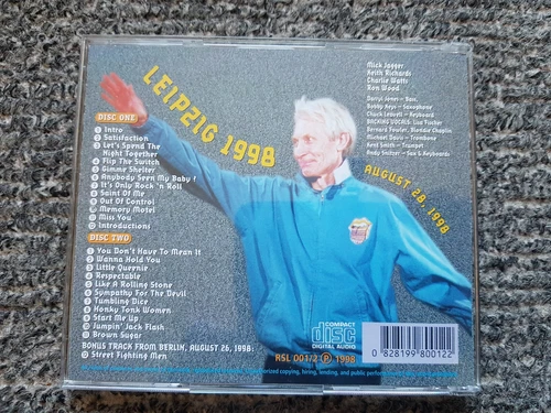 2 CD Rolling Stones - Leipzig 1998 live - Bild 2 von 2