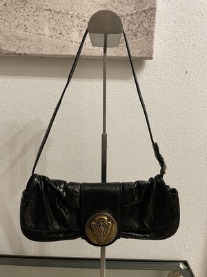 Gucci Hysteria Python Bag Clutch GG Leder Vintage RAR Luxus Tasche Schulter