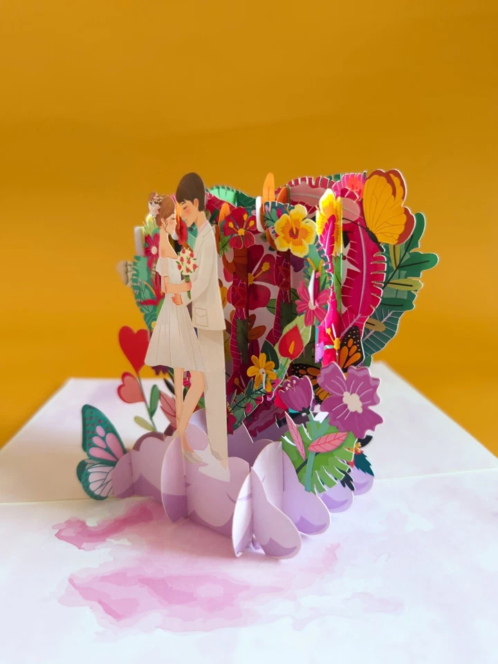 Getting Married l Engage l Valetine's Day Pop Up Card - Image 4 of 4