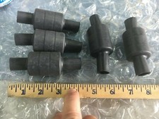 Lot of 5 5/8" x 4" CYLINDRICAL FERRITE EMI NOISE CHOKEs