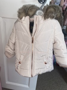 river island baby coat
