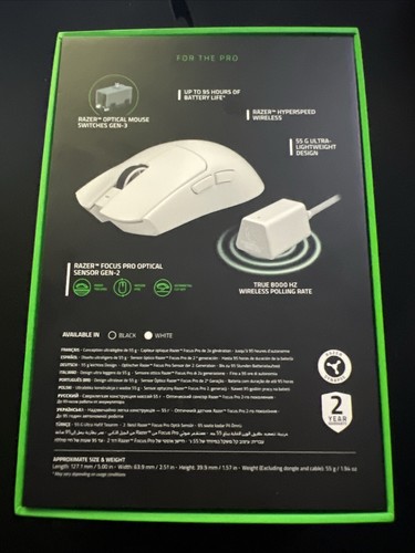 Razer Viper V3 Pro Gaming Mouse With Corepad Pro Installed Barely Used Fast Ship - Photo 5/5