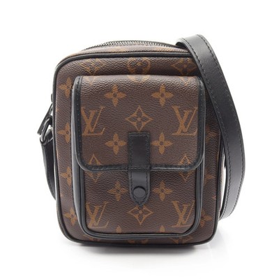 Louis Vuitton Shoulder Bag Black PVC #RCB12790
