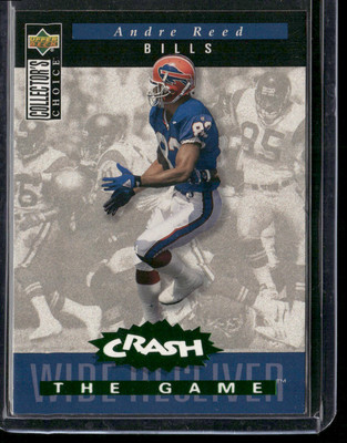 1994 Collector's Choice #C27 Andre Reed You Crash the Game Green Foil