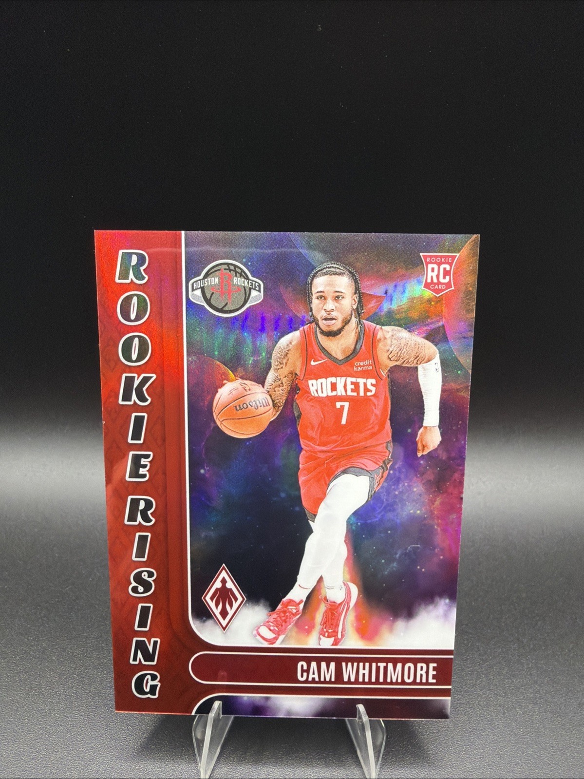 2023-24 Panini Phoenix - Rookie Rising Cam Whitmore #23 Red /125 (RC)