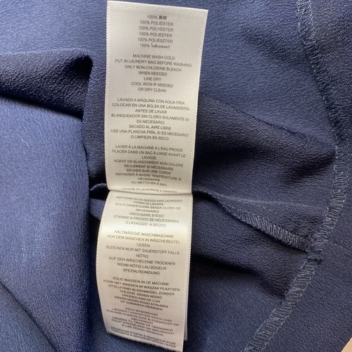 Neu mit Etikett Michael Kors Damenkleid 12 "Echt Marineblau" blau bescheiden Büro Kirche Business - Bild 8 von 12