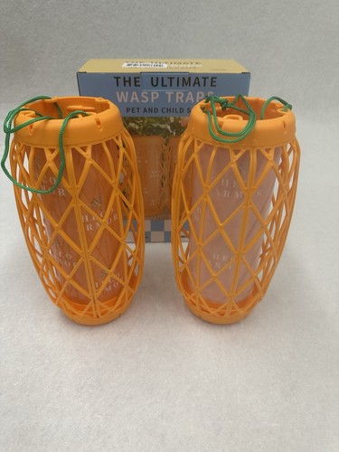 2 Packs Traps Outdoor Hanging, Bee Catcher, Yellow Jacket Trap, Insect Killer - Picture 6 of 17